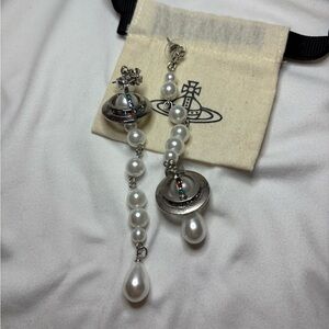 Vivienne Westwood Pearl Drop Earrings